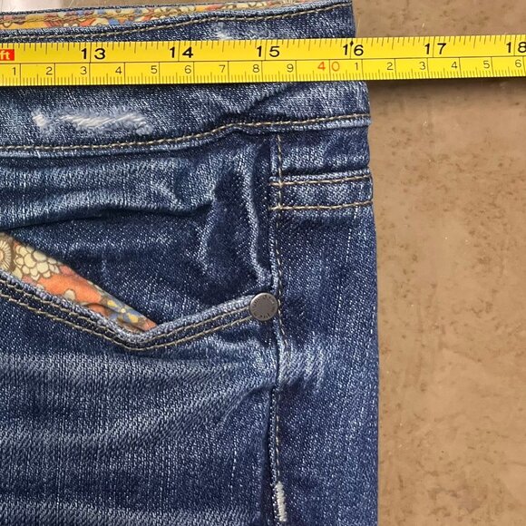 PAIGE Laurel Canyon Blue Jeans Low Rise Boot Cut 29X30 MSRP $229 - Picture 11 of 11